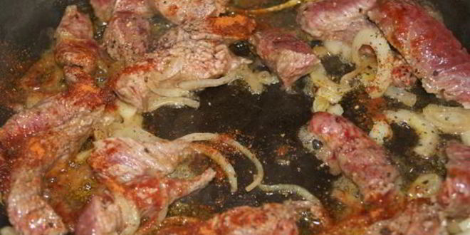 Рецепт буррито с телятиной