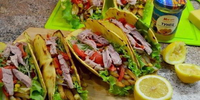 Рецепт буррито с тунцом