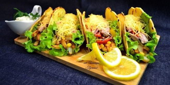 Рецепт буррито с тунцом