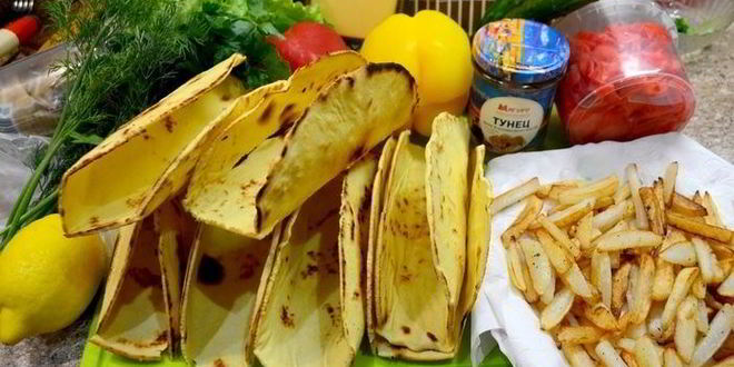 Рецепт буррито с тунцом