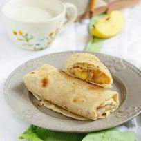 Буррито с яблоками