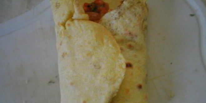 Рецепт буррито в тортилье из кукурузной муки