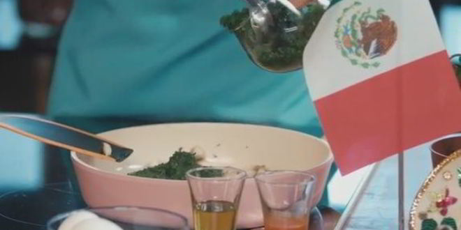 Рецепт диетического буррито с яйцом, шпинатом и грибами