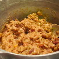 Рецепт Фасолевой начинки для буррито