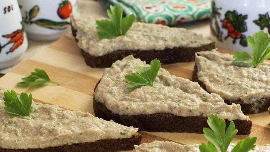 Рецепт бутерброда с паштетом