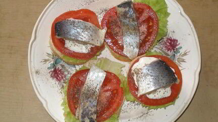 Рецепт Бутербродов открытых