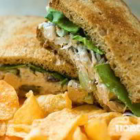 Рецепт Бутербродов с куриным салатом