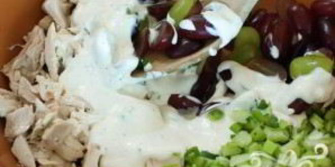 Рецепт бутербродов с куриным салатом