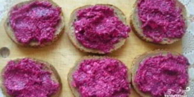 Рецепт бутербродов с селедкой