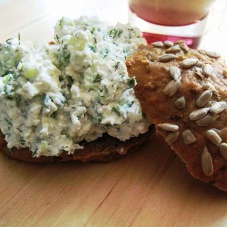 Рецепт Бутербродов с творожным сыром