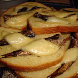 Рецепт Бутербродов Сырных шпроты