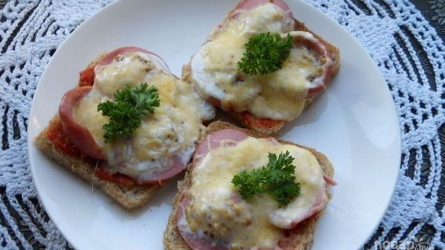 Рецепт бутербродов в микроволновке