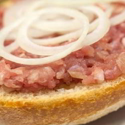 Рецепт Горячих бутербродов с фаршем