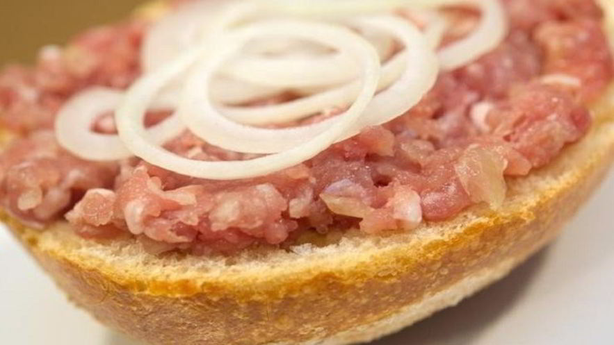 Рецепт горячих бутербродов с фаршем