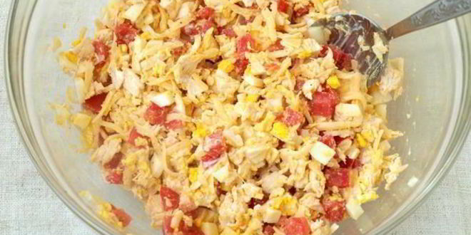 Рецепт горячих бутербродов с курицей и помидорами