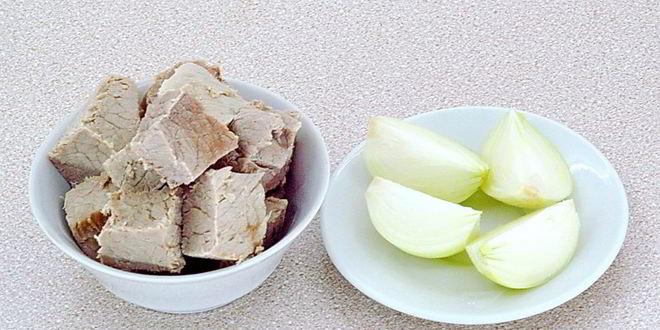 Рецепт горячих закусочных бутербродов с фаршем