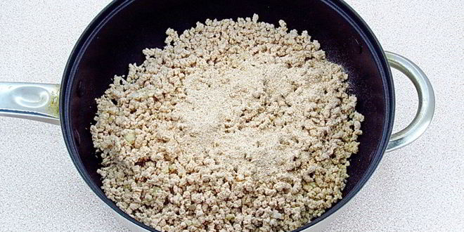 Рецепт горячих закусочных бутербродов с фаршем