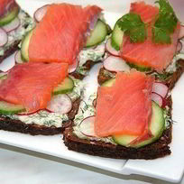 Необычные бутербродики с рыбкой