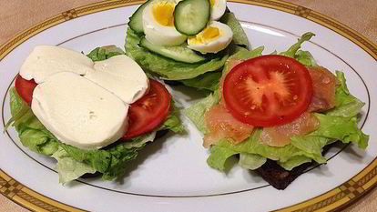 Рецепт ПП-бутербродов на перекус