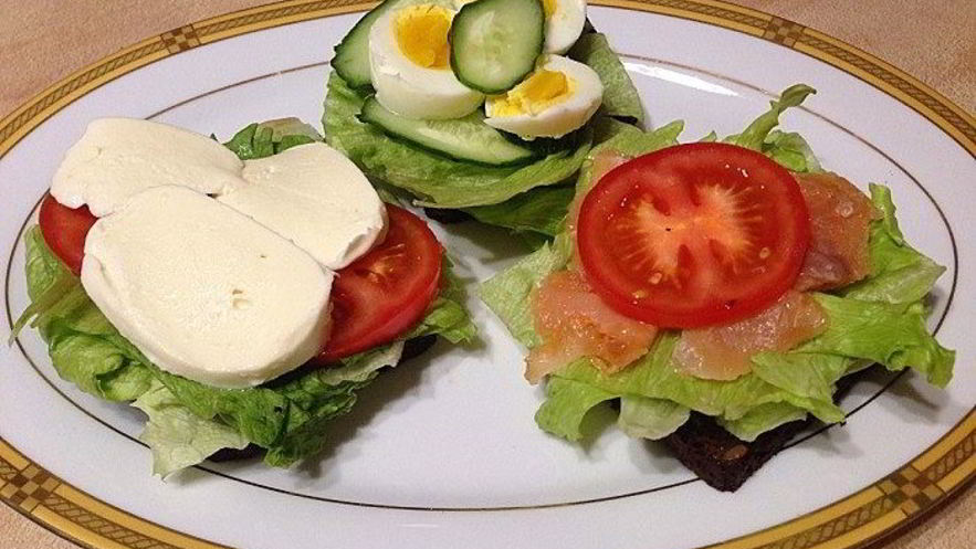 Рецепт пп-бутербродов на перекус