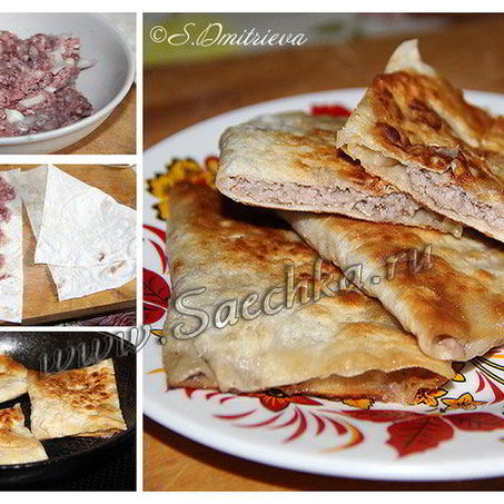 Рецепт Ленивых чебуреков