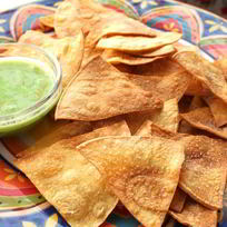 Рецепт Чипсов начос в духовке