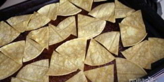 Рецепт чипсов начос в духовке