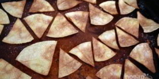 Рецепт чипсов начос в духовке