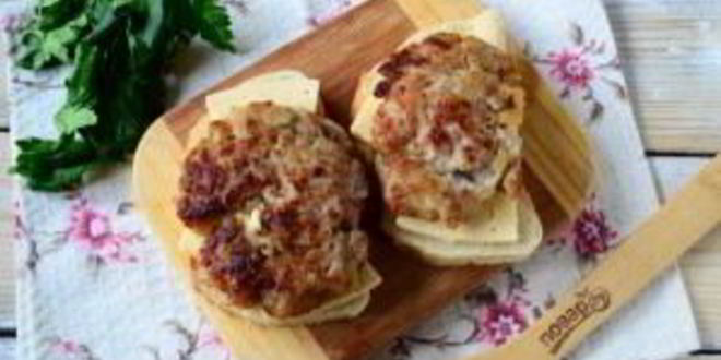 Рецепт чизбургера во французском тосте