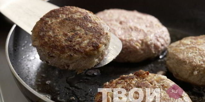 Рецепт чизбургера