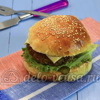 Рецепт Домашнего чизбургера