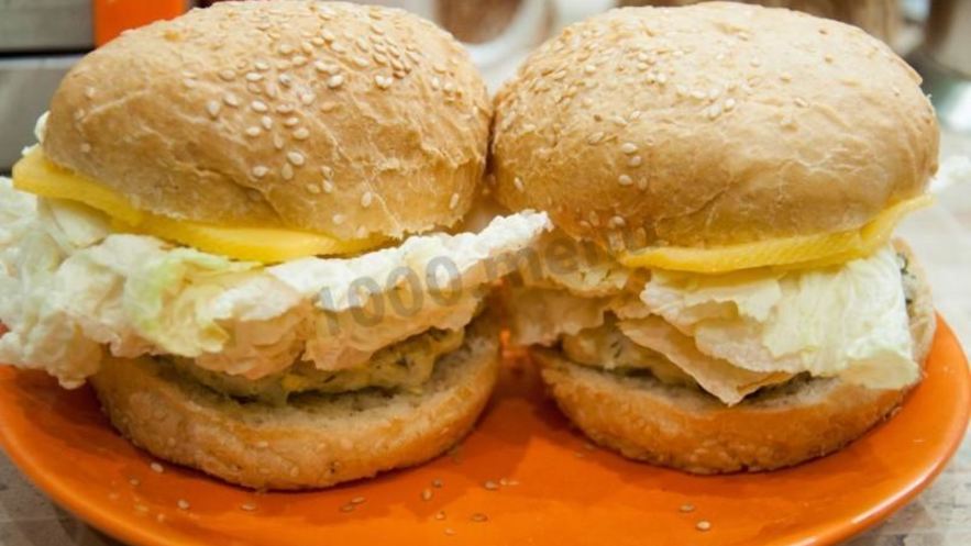 Рецепт паровых котлет из индейки чизбургеры
