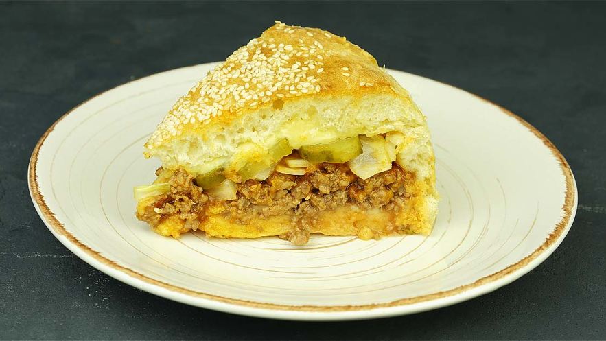 Рецепт пирога-чизбургера