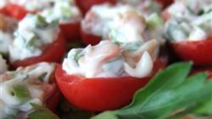 Рецепт Фаршированных помидоров с креветками