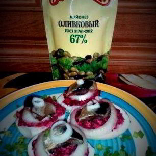 Рецепт Фаршированных яиц с сельдью