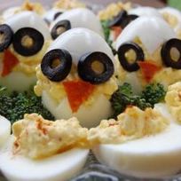 Рецепт Фаршированных яиц Цыплята