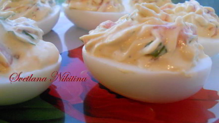 Рецепт яиц фаршированных дьявольских