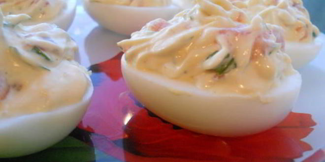 Рецепт яиц фаршированных дьявольских