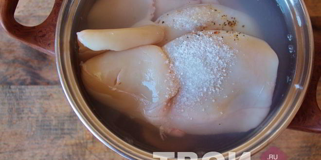 Рецепт яиц, фаршированных кальмарами