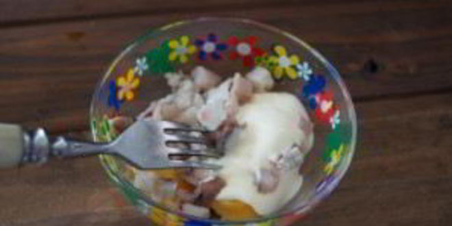 Рецепт яиц, фаршированных сельдью