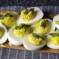 Рецепт Яиц фаршированных спаржей