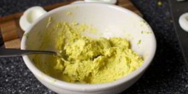 Рецепт яиц фаршированных спаржей