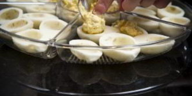 Рецепт яиц фаршированных желтком