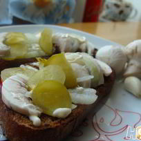 Рецепт Бутеров — гренков По крестьянски