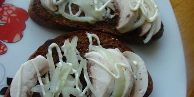 Рецепт бутеров — гренков по крестьянски