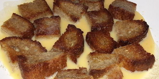 Рецепт гренков из детства