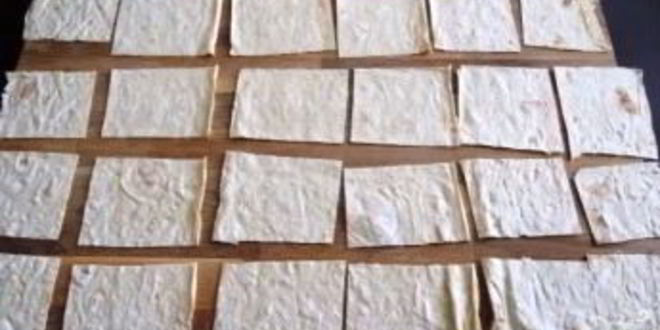 Рецепт гренков из лаваша