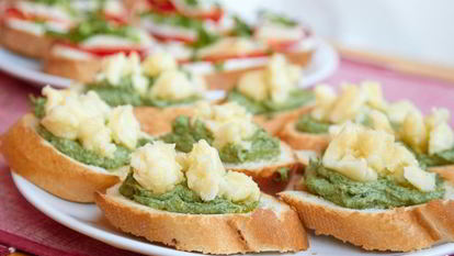 Рецепт Гренков с крапивой