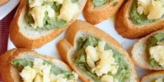 Рецепт гренков с крапивой