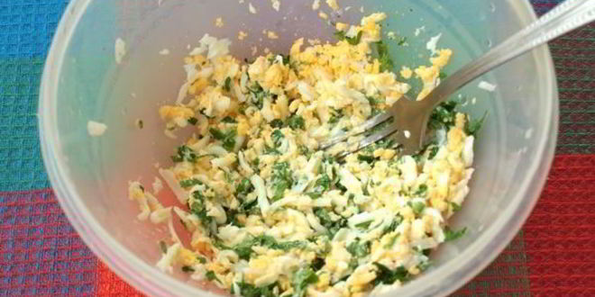 Рецепт гренков с селедочкой